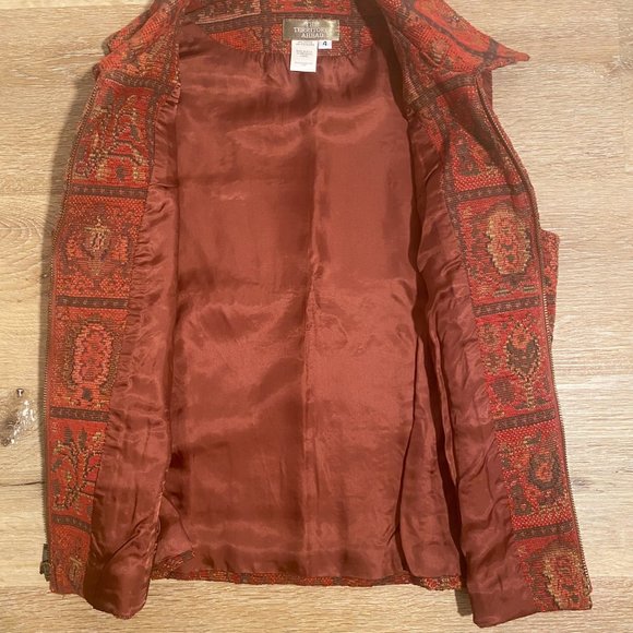 The Territory Ahead Red Zip up Vest - Size 4 - Picture 7 of 12